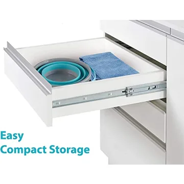 Top Race Collapsible Buckets 3-Pack for Beach Camping Travel