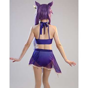 haikyuu Anime Two Piece Swimsuit Set for Summer Fun
