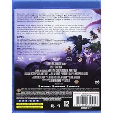 JUSTICE LEAGUE DARK Blu-ray/DVD Combo - A Must for DC Fans!