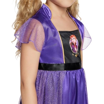 Disney Girls' Frozen 2 Fantasy Gown Nightgown for Young Dreamers