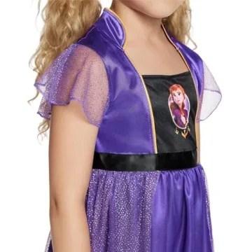 Disney Girls' Frozen 2 Fantasy Gown Nightgown for Young Dreamers