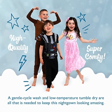 Disney Girls' Frozen 2 Fantasy Gown Nightgown for Young Dreamers