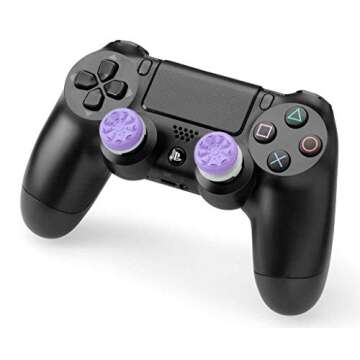 KontrolFreek FPS Freek Galaxy Purple for PlayStation 4 (PS4) and PlayStation 5 (PS5) | Performance T...