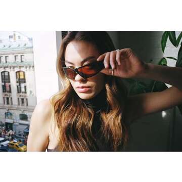 BluBlocker, Black Viper Sunglasses with Scratch Resistant Lens | Blocks 100% of Blue Light and UVA &...