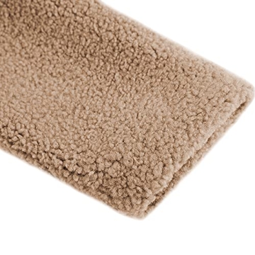 rrhss Baby Girls Faux Fur Teddy Long Coat - Warm & Trendy