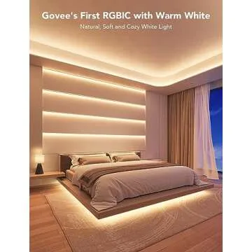 Govee RGBIC LED Strip Lights with Warm White 65.6ft