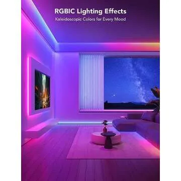Govee RGBIC LED Strip Lights with Warm White 65.6ft