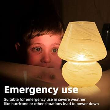 Nebula Mushroom Lamp - Battery Operated Decorative Lighting