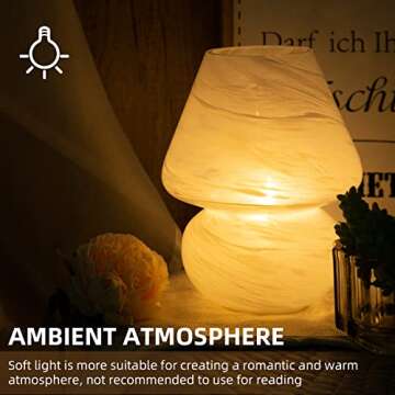 Nebula Mushroom Lamp - Battery Operated Decorative Lighting