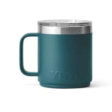 YETI Rambler 10 oz Stackable Mug, Vacuum Insulated, Stainless Steel with MagSlider Lid