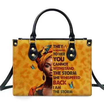 Sistabag Leather Handbag For Black Women - Tote Bag for Women, Shoulder Handbag - Mother's Day Gifts, Birthday Gifts For Women - Bundle Of 04