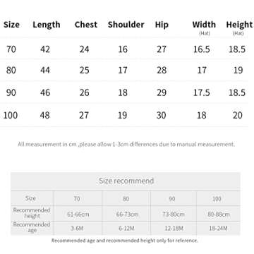 LAWKUL Baby Knit Romper Sleeveless with Hat 100% Cotton Jumpsuit Newborn Overall Bodysuit One Piece Outfit 2pcs White 0-6M