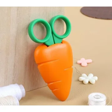 AKOAK Fruit Safety Scissors for Kids with Magnet