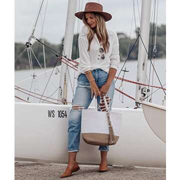 BTFBM Women Casual Button Down Fall Blouses for Stylish Comfort