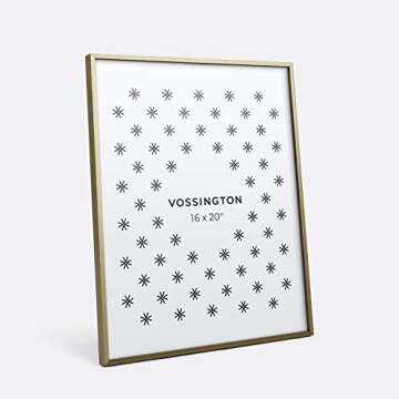 Elegant Vossington Gold Frame for 16x20 Pictures