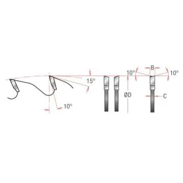 Amana Tool 610800C Carbide Tipped Prestige Trim 10 Inch D x 80T ATB, 10 Deg, 5/8 Bore Circular Saw Blade