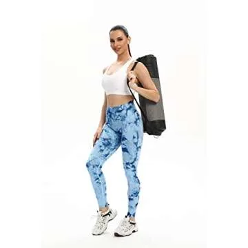 GILLYA Workout Leggings for Women,Butt Lifting Seamless High Waisted Tummy Control,Squat Proof,4 Way-Stretch,Gusseted Crotch,Booty Tight for Gym Workout Yoga