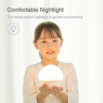 Emoi Multicolor Baby Night Light - Portable & Safe