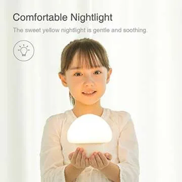 Emoi Multicolor Baby Night Light - Portable & Safe