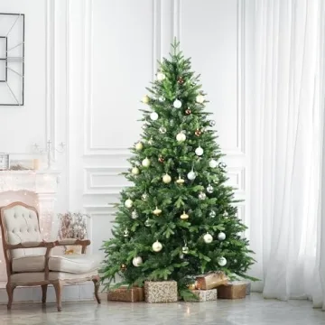 8 FT Artificial Christmas Tree with 2639 Branch Tips