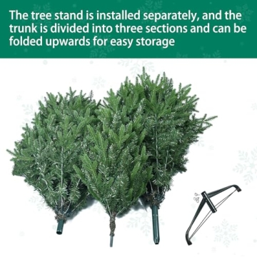 8 FT Artificial Christmas Tree with 2639 Branch Tips