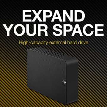 Seagate 16TB External Hard Drive with Data Recovery