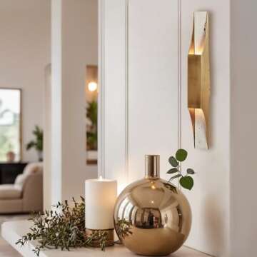 Travertine Glow Double Wall Sconce Elegant Wall Light