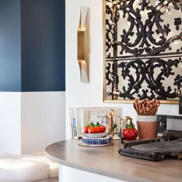 Travertine Glow Double Wall Sconce Elegant Wall Light