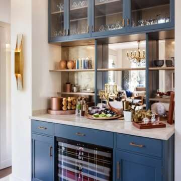 Travertine Glow Double Wall Sconce Elegant Wall Light