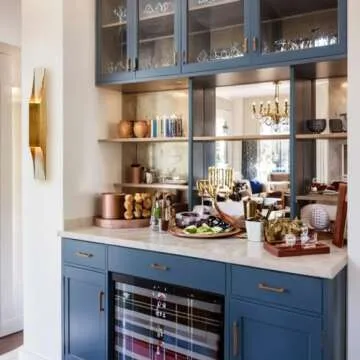 Travertine Glow Double Wall Sconce Elegant Wall Light