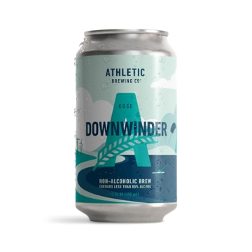 Athletic Brewing Company Craft Non-Alcoholic Beer - 12 Pack x 12 Fl Oz Cans - Downwinder - Low-Calor...