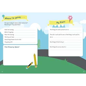 Ultimate Road Trip Journal for Kids Fun Activities