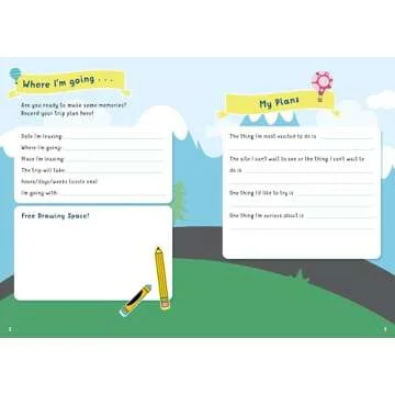 Ultimate Road Trip Journal for Kids Fun Activities