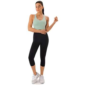 JOYSPELS Women's Medium Support Criss-Cross Sports Bra