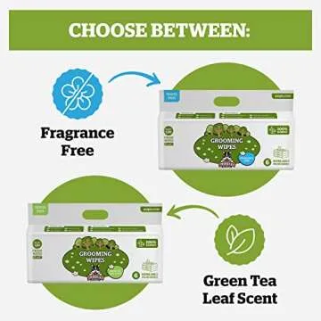 Pogi's Dog Grooming Wipes Travel Packs - 120 Dog Wipes for Cleaning and Deodorizing - Hypoallergenic Pet Wipes for Dogs, Puppy Wipes - Quick Bath Dog Wipes for Paws, Butt, & Body - Fragrance Free
