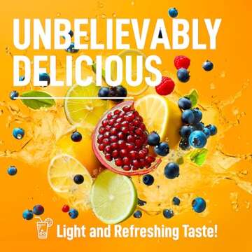 Keppi Keto Electrolytes Powder No Sugar - Made in USA - Advanced Hydration & Recovery - Raspberry Lemonade, Blueberry Pomegranate & Lemon Lime Flavors