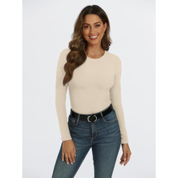 AUTOMET Women's Trendy Fall Long Sleeve Tops 2024