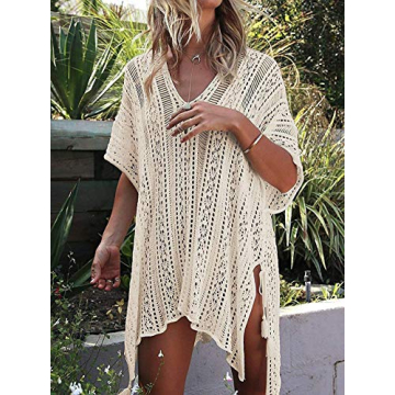 detimi Women's Summer Swimsuit Cover up Bikini Beach Bathing Suit Swimwear Begie New