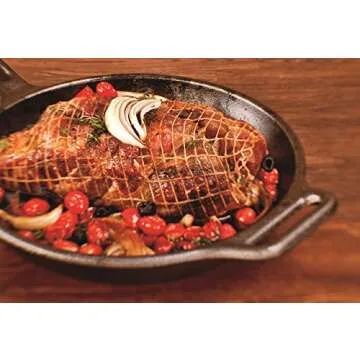 Lodge BOLD 12 Inch Seasoned Cast Iron Skillet, Design-Forward Cookware,Black