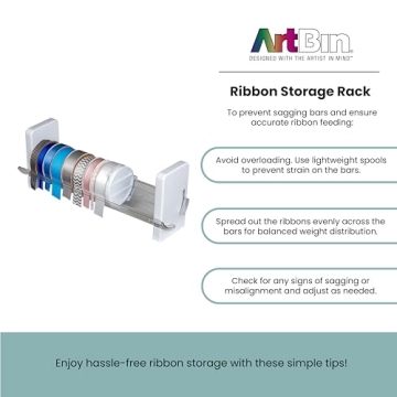 ArtBin Ribbon Storage Rack - Perfect for Craft Organization