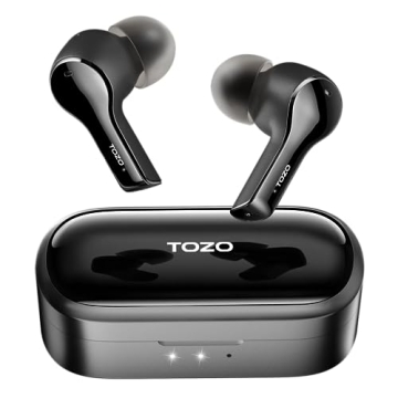 TOZO T9 Wireless Earbuds Noise Cancellation Deep Bass IPX7