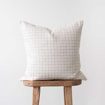 Woven Nook Modern Luxurious 22" x 22" Pillow Covers