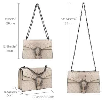 Stylish MYHOZEE Black Crossbody Purse for Women