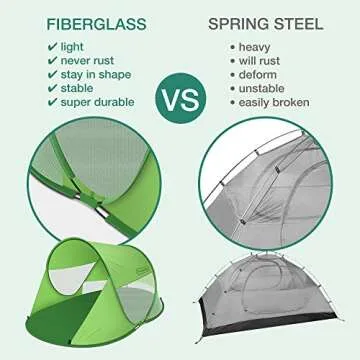 Multifun Beach Tent Portable Pop-Up Sunshade for All Outdoor