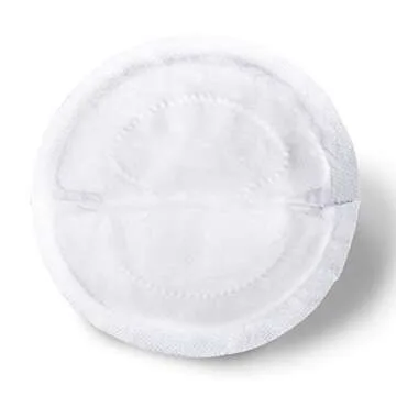 PureTree Organic Cotton Disposable Nursing Pads - for Breastfeeding (2 Boxes - 200 Pads)