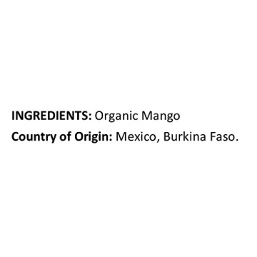 Anna and Sarah Organic Dried Mango, No Sugar Added, Premium Quality
