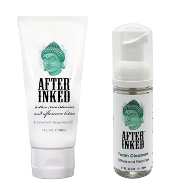 After Inked Tattoo Aftercare Lotion & Foam Cleanser - Essential Kit