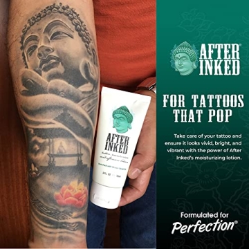 After Inked Tattoo Aftercare Lotion Foam Cleanser