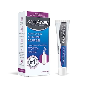 ScarAway 100% Medical-Grade Silicone Scar Gel - 20 Grams