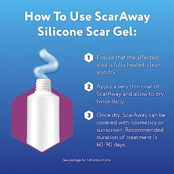 ScarAway Silicone Scar Gel for Face, Body & Acne Treatment